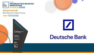 GTB22 - Best Bank for Trade Finance (Deutsche Bank)