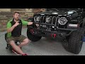 quadratec qrc front winch bumper review for jeep wrangler jl u0026 jeep gladiator jt