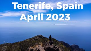 Wandern und Entdecken auf Teneriffa, Spanien, April 2023