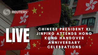 LIVE: Chinese President Xi Jinping attends Hong Kong handover anniversary celebrations