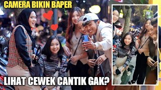 LIHAT CEWEK CANTIK GAK? KAMERA DEPAN BIKIN BAPER CEWEK CANTIK