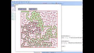 Maze generator and solver (DFS)