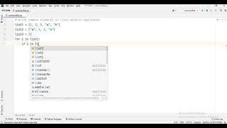 Print common elements in 2 lists without duplicates in python
