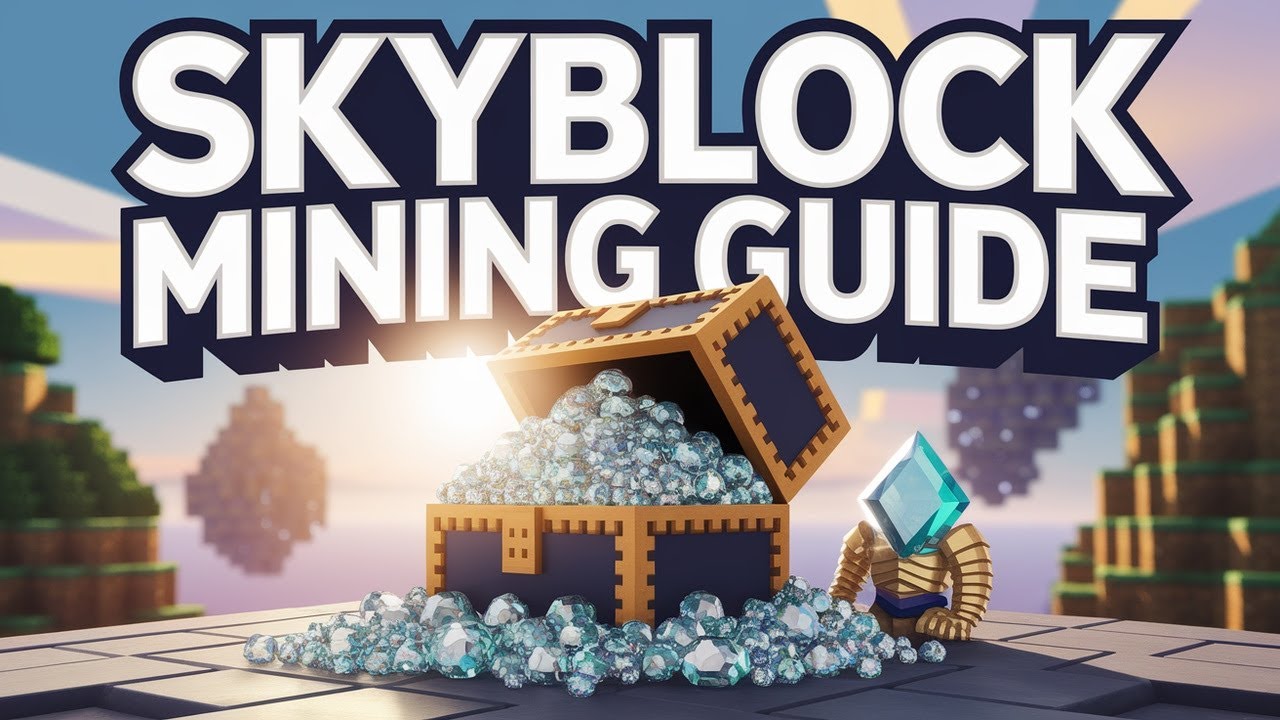 Mining Gear Progression Guide Hypixel Skyblock Youtube
