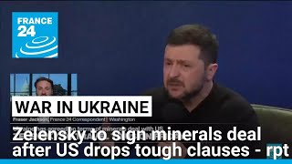 Zelenskiy plans to travel to US to meet Trump on minerals deal (reports) • FRANCE 24 English