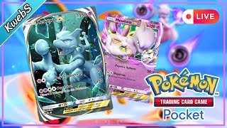 Mewtwo ex มาขอให้ผมเล่น ก็ต้องจัดซะหน่อย ใครเล่นบ้างมาคุยกัน | Live - Pokemon TCG Pocket