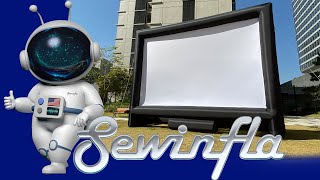 Sewinfla Inflatable movie screen