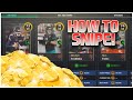 HOW TO SNIPE IN MADDEN MOBILE 21! BEST COIN MAKING METHODS! (MADDEN MOBILE 21)