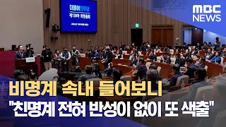 비명계 속내 들어보니 \