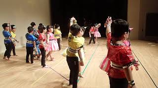 【三郷市】年中つくし組さんのダンスを横から【幼稚園】みさと幼稚園