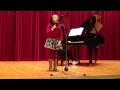 Gabrielle Wu Singing Performance 2013