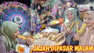 RAME BANGET❗️ADA PASAR MALAM DIKAMPUNG AUTO JAJAN-JAJAN | PEDO EUY