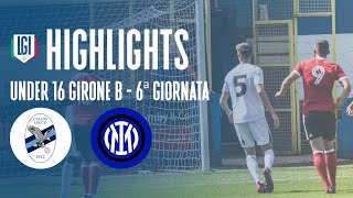 Highlights Lecco-Inter U16 A-B, 6^ giornata stagione 2023-24