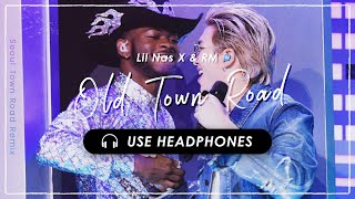 [8D AUDIO] Lil Nas X & RM - Old Town Road (Seoul Town Road Remix) [立体音響 🎧 高音質]