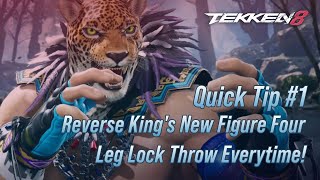 Tekken 8 Quick tips: How to Reverse King's Figure Four Leg Lock Everytime!