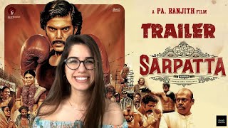 Sarpatta Parambarai Official Trailer REACTION  (Tamil) | ENGLISH SUBTITLE