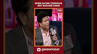 Watch: When Sachin Tendukar Met Ranveer Singh