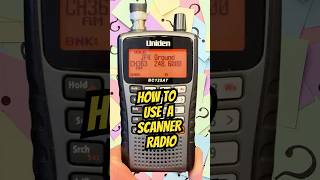 How to use a scanner radio