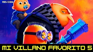 MI VILLANO FAVORITO 5 2025 MEJOR PELÍCULA DE ANIMACION 2025  ANÁLISIS COMPLETO Y REVIEW DOBLADO