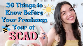 30 Things to Know Before Your Freshman Year at SCAD | Isis Lisette