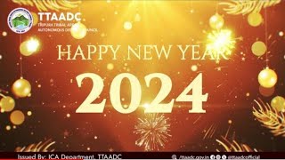 TTAADC ||TRIPURA TRIBAL AREAS AUTONOMOUS DISTRICT COUNCIL|| HAPPY NEW YEAR 2024