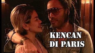 NIKITA MIRZANI PELUKAN MESRA SAMA LENNY KRAVITZ DI PARIS