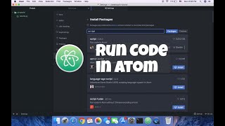 How to Run Python Code in Atom Easily