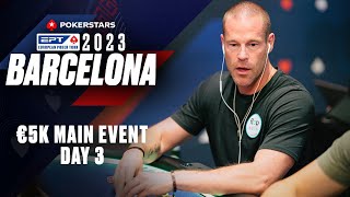 POST-BUBBLE BUSTOUT BONANZA! EPT Barcelona 2023 - €5K Main Event - DAY 3 ♠️ PokerStars