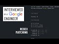 Passing an interview with a Google engineer using pseudocode
