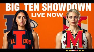 Illinois vs Maryland Live Match | NCAA Women's College Basketball 2025