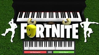 Fortnite Dances Played On Roblox Piano Getplaypk The - fortnite dances played on roblox piano