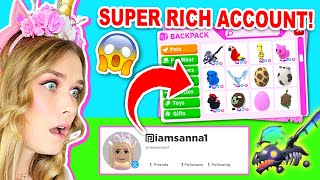 I Found My OLD FORGOTTEN SUPER RICH ADOPT ME ACCOUNT! (Roblox)