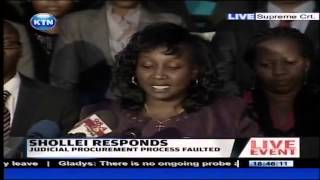 Gladys Boss Shollei responds to JSC verdict