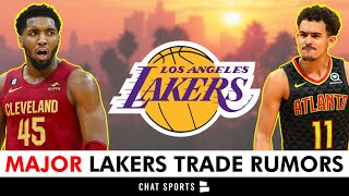 MAJOR Lakers Trade Rumors On Donovan Mitchell & Trae Young Per ESPN's Dave McMenamin