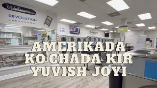 Amerikada Ko'chada Kir Yuvish Joyi: Amerika Hayoti: Amerikadagi O'zbeklar