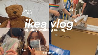 IKEA VLOG | ไปซื้อของแต่งห้องสำหรับเปิดเทอม, แกะของที่ได้จากอิเกีย 🎢❕