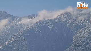 Jammu \u0026 Kashmir : Stunning View Of Snow-Covered Mountains In Doda | News9