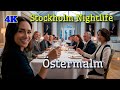 Östermalm Nightlife: Exploring Stockholm's Hottest District|Ultimate Sweden Guide 4K by 2025 #sweden