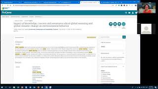 EndNote - Importing from Proquest
