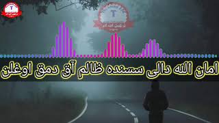 امان الله سسینده آق دمق باره ده