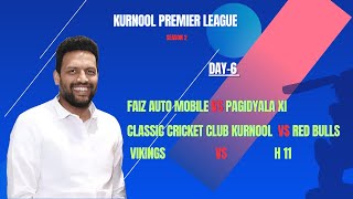 Kurnool Premier League Day 7 - Catch the Latest Action.