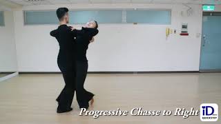 Quickstep Progressive Chasse to Right