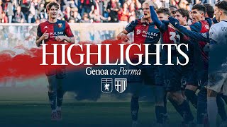 GENOA 1-0 PARMA | HIGHLIGHTS | SERIE A ENILIVE 24/25