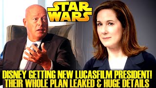 Disney Is Getting New Lucasfilm President! Their Whole Plan Leaked (Star Wars Explained)