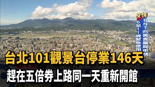 台北101觀景台重新開館 國慶高空看戰機衝場－民視新聞