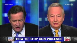 Piers Morgan and Larry Pratt Discuss Gun Control on Piers Morgan Tonight - Part 2