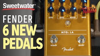 6 New Fender Pedals at Summer NAMM 2019