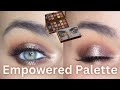 Huda Beauty Empowered Palette Tutorial,  SPARKLE HALO EYE LOOK!