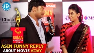 Asin Funny Reply about Movie with Vijay at SIIMA 2014, Malaysia