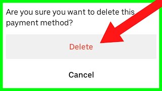 How to Remove Uber Payment Method (NEW UPDATE in 2023)